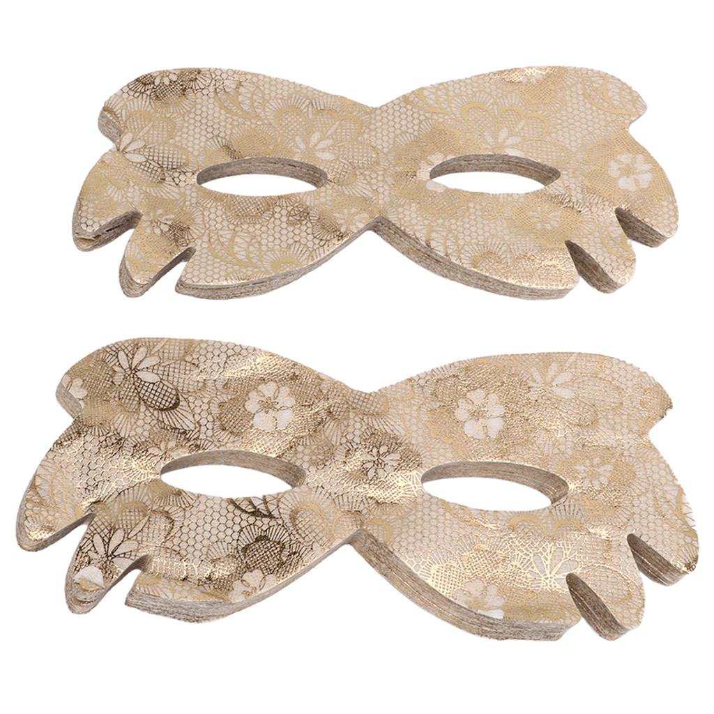 100pcs Beauty Salon Eye Mask Paper Sheet 100pcs DIY Soft Silk T Zone Mask Paper Sheet for Skin Care