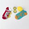 1 Paar Neuheit Unisex Pommes & Ketchup Kurze Socken Anzug Im Frühling Sommer Für Täglich