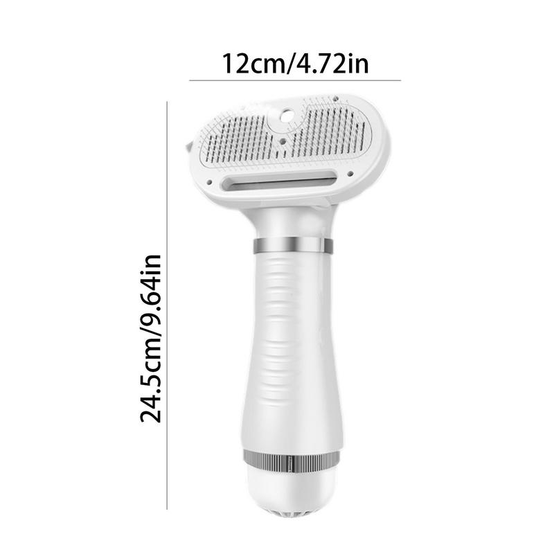 Pet Dog Comb with Spray Brush Dog Hair Dryer Removes Hair While Drying Hair Pet Multifunctional Hair Cleaning Tool