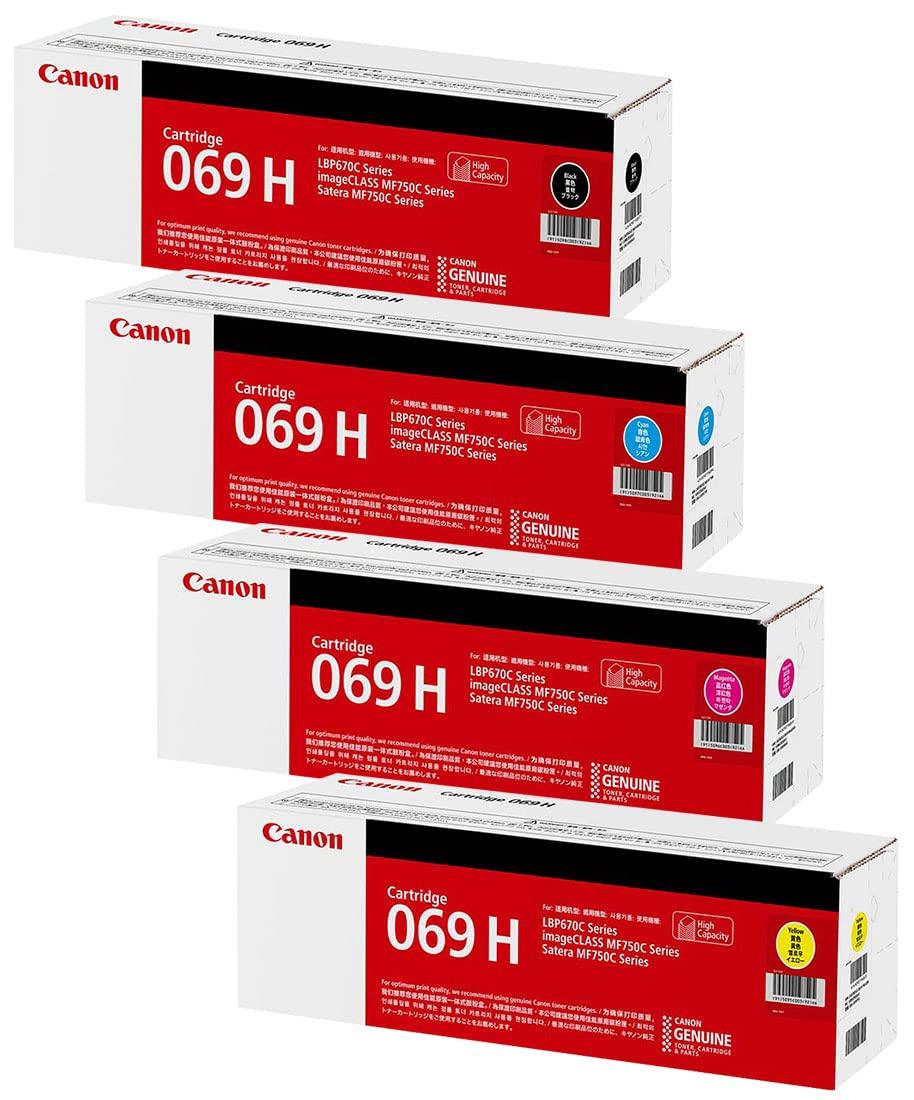 

Оригінальний тонер-картридж 069H великої ємності, 4 кольори, блакитний, пурпурний, блакитний, пурпурний [Набір продукту] (чорно жовтий) (чорно жовтий) CRG-069H