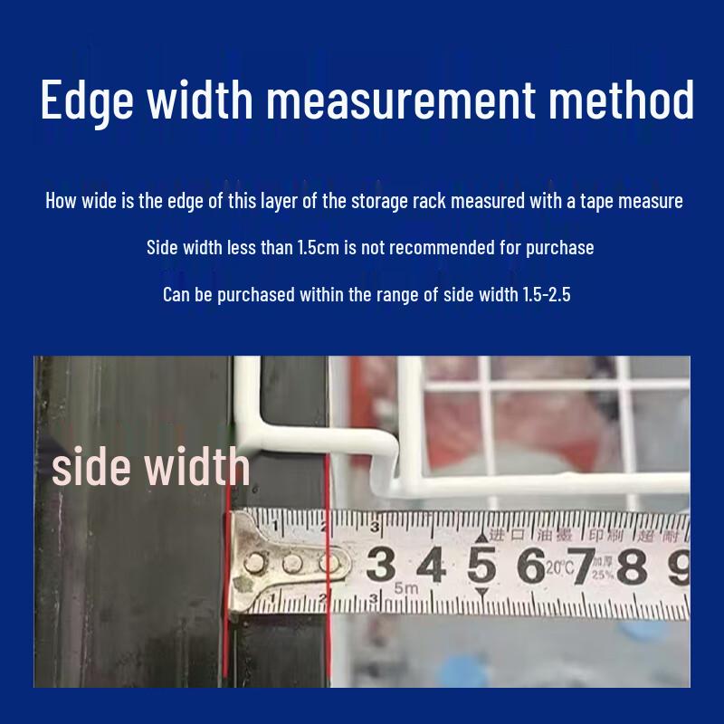 

Multi-layer Freezer Storage Rack Basket