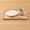 MUJI Wooden Square 35cm Wide X 26cm Deep X 2cm MDC80A2S Tray, Natural, Approx. High,