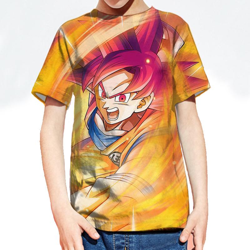 Trendy Pánské Dámské Oblečení Trička Anime Série Dragon Ball 3D Digitální Tisk Trička