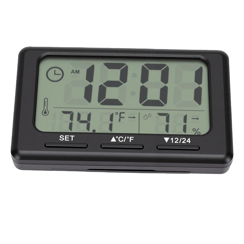 Electronic Timer LCD Display Magnet Clock Temperature and Humidity Meter for Kitchen Bedroom Temperature Humidity Meter