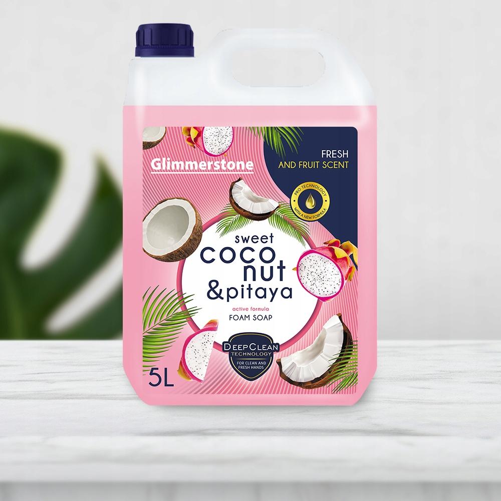 Foaming Soap For Foaming Dispensers Fresh Coconut And Pitaya 5L