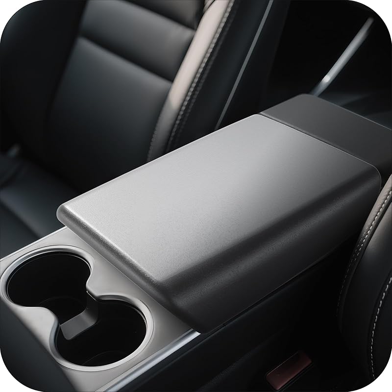 Center Console Non-Slip Armrest Cover – Specifically Designed For The New Tesla Model Y 2025 2026 Refresh (Juniper) And Tesla Model 3 Refresh