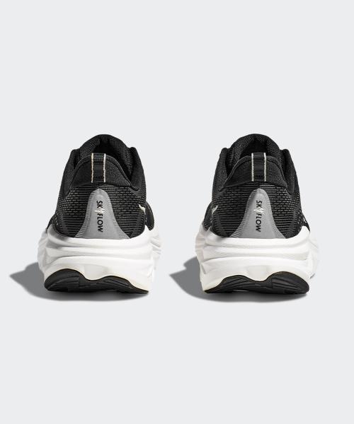[Hoka] Men's Skyflow Wide - Black:White [1155117-BWHT]