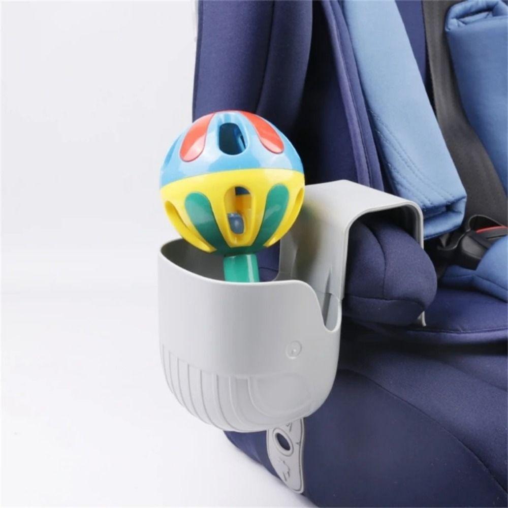 Adjustable Baby Car Seat Cup Holder Portable Stroller Seat Water Bottle Organizer Car