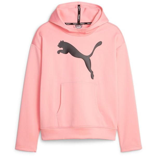 PUMA FAVORITE PWR FLEECE Warm Training 2023 Coral Ice Size L Hoodie, 522860, Women's, Fleece-Lined Hoodie, Fall/Winter Color (62),