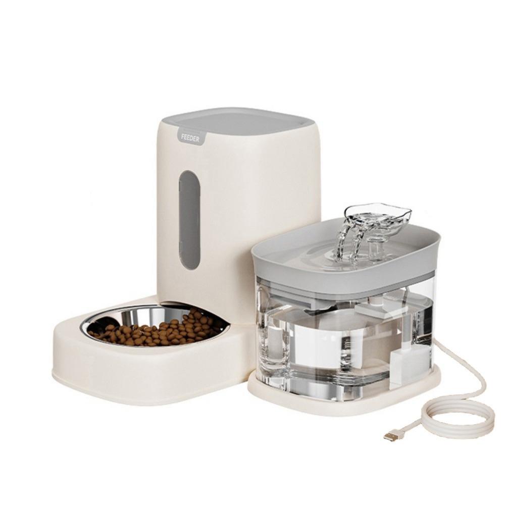 Removable Pet Water Fountain Mute Pump Automatic Water Dispenser Pet Water Feeder  Household