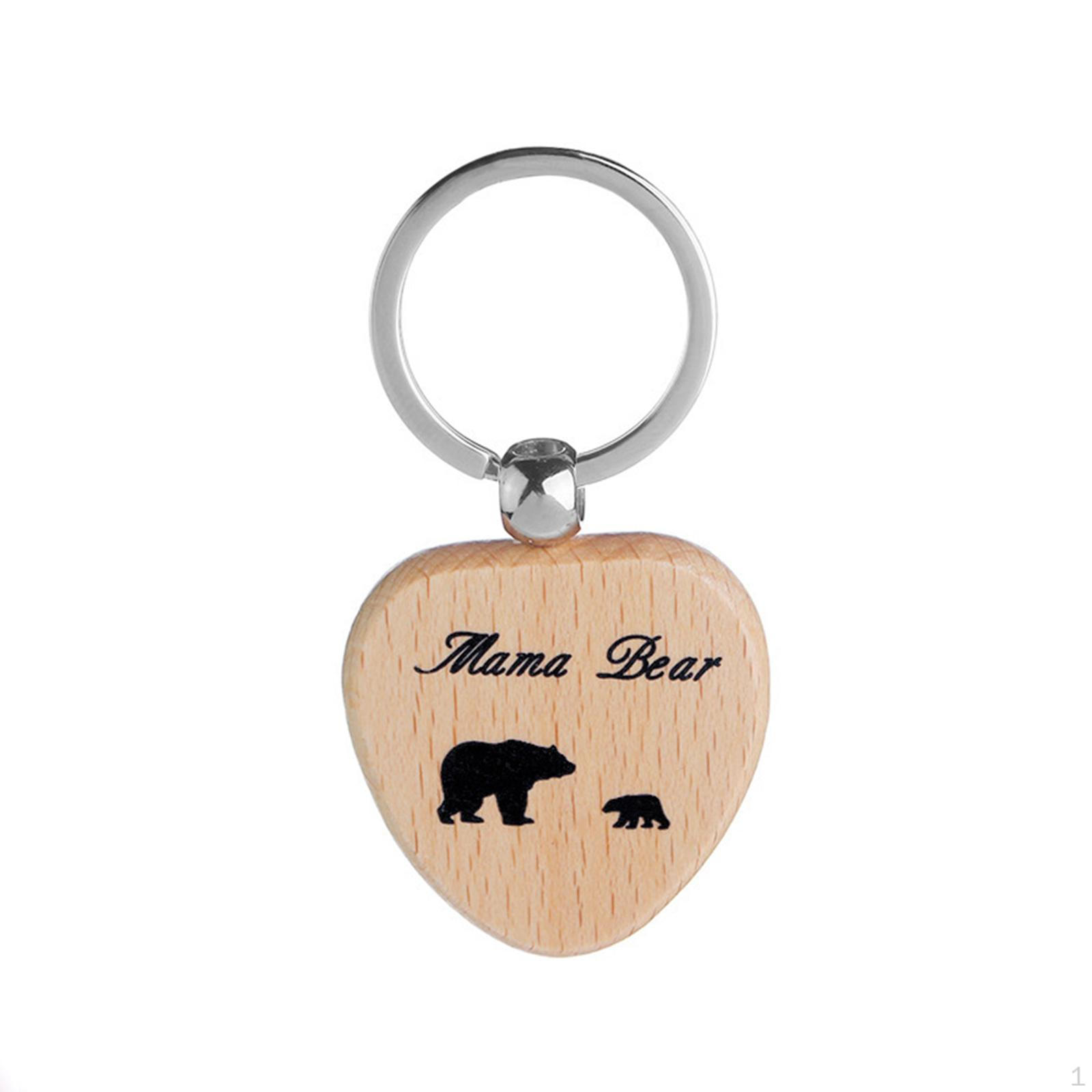 

Брелок ко Дню матери, креативный подарок в виде письма для лучшей мамы, деревянный