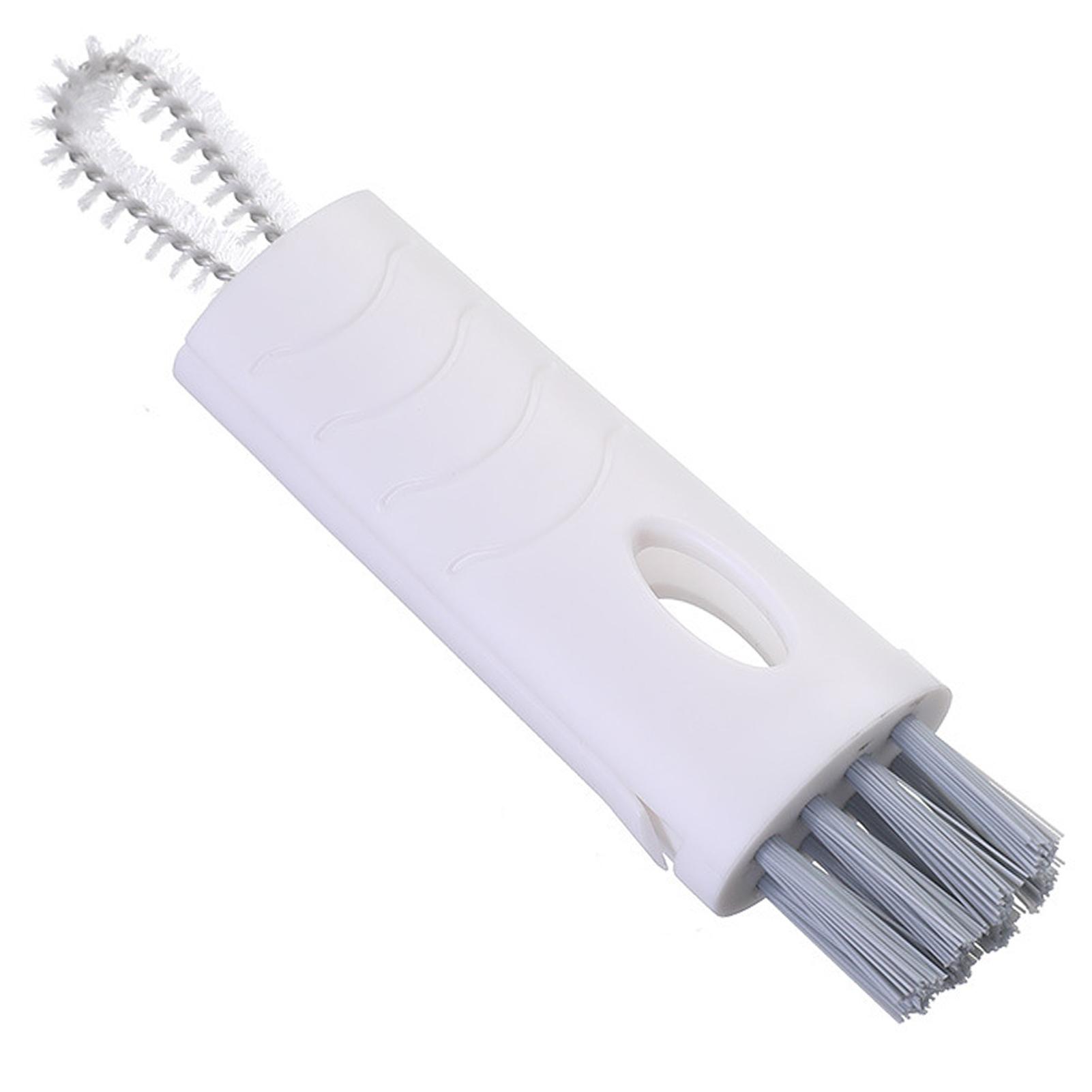 

Portable Cup Brush Cleaner 3 In 1 Bottle Cleaning Brush Drinking Feeding Bottle Cup Cover Bottle Cap Detail Cleaning Brusher белый