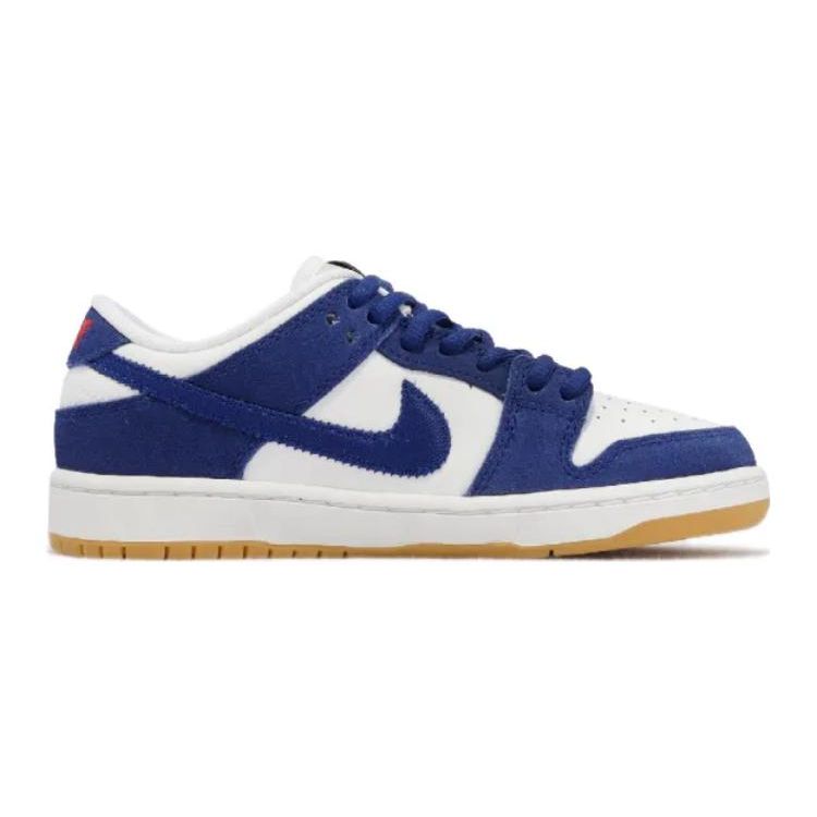 Nike Dunk Low SB PS Los Angeles Dodgers Kids Sneakers Blue Deep-Royal-Blue White DN3675-401