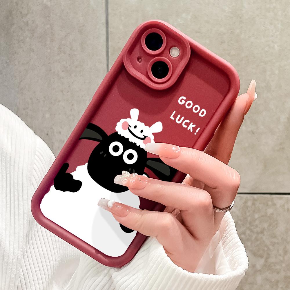 Soft Silicone Square Ladder Printing Pattern Phone Casing Full Cover Camera Shockproof Protection Rubber Case for Vivo