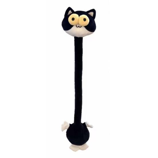 

Long Neck Animal Plush Keychain Soft Stuffed Dog Cat Frog Rat Pendant Plush Bags Backpacks Charm Birthday Gift for Animal Lovers E