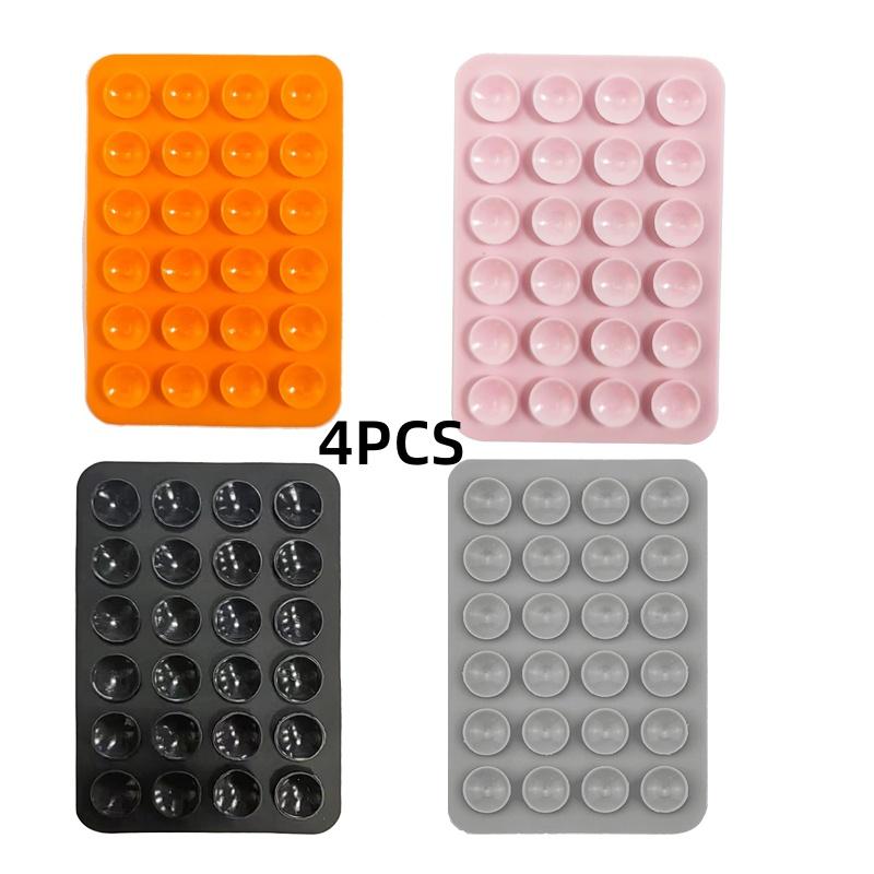 Single-Sided Silicone Suction Phone Holder Mat Multifunctional Suction Cup Wall Anti-slip Detachable Phone Rubber Sucker Pad