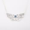 London Blue Topaz Gemstone 925 Sterling Silver Jewelry Pendant 0.7" Gift For Her CP-35-5