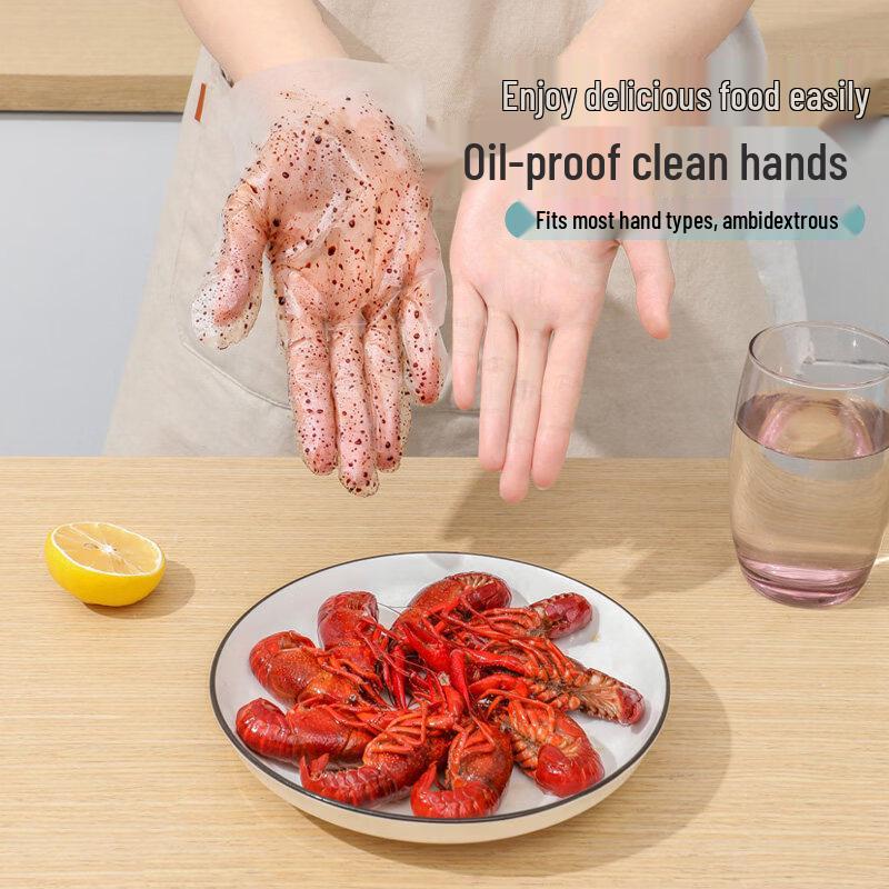 Jednorázové rukavice ZISIZ z potravinářského TPE