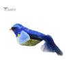 Interactive Cat Toys Hanging Plush Bird Squeaky Sound Simulation Bird Teaser Toy Playful Entertain Bond with Your Pet Kitten Chirping Toy for Cats