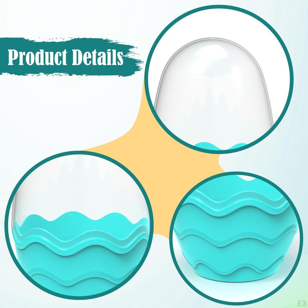 Fillable Easter Egg Basket Fillers Portable Toys Shaped Container Eggshell for Candy