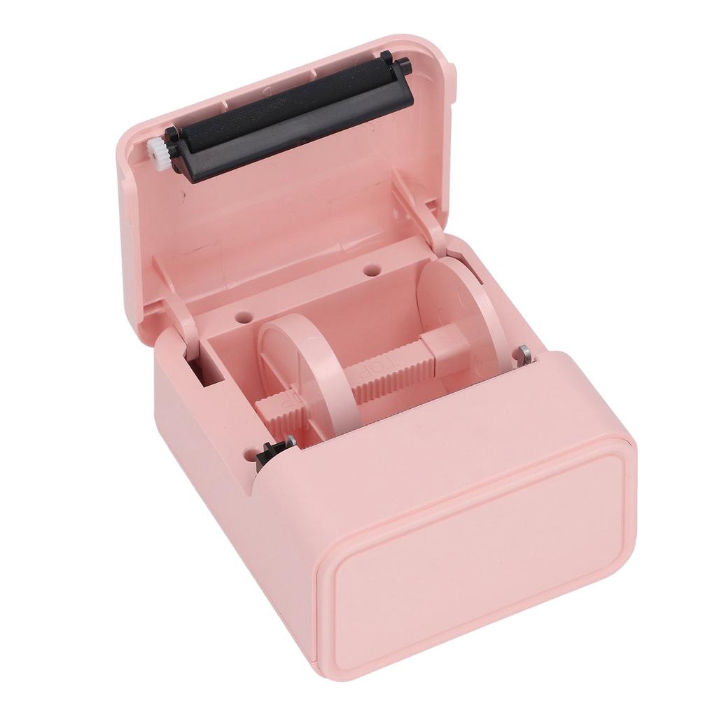 Thermal Label Printer BT 203dpi Portable Mini Label Printer for Date Ingredient Name Small Business