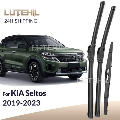 For KIA Seltos -    Wiper Front & Rear Wiper Blades Windshield Windscreen Window Brushes 24"+18"+11"