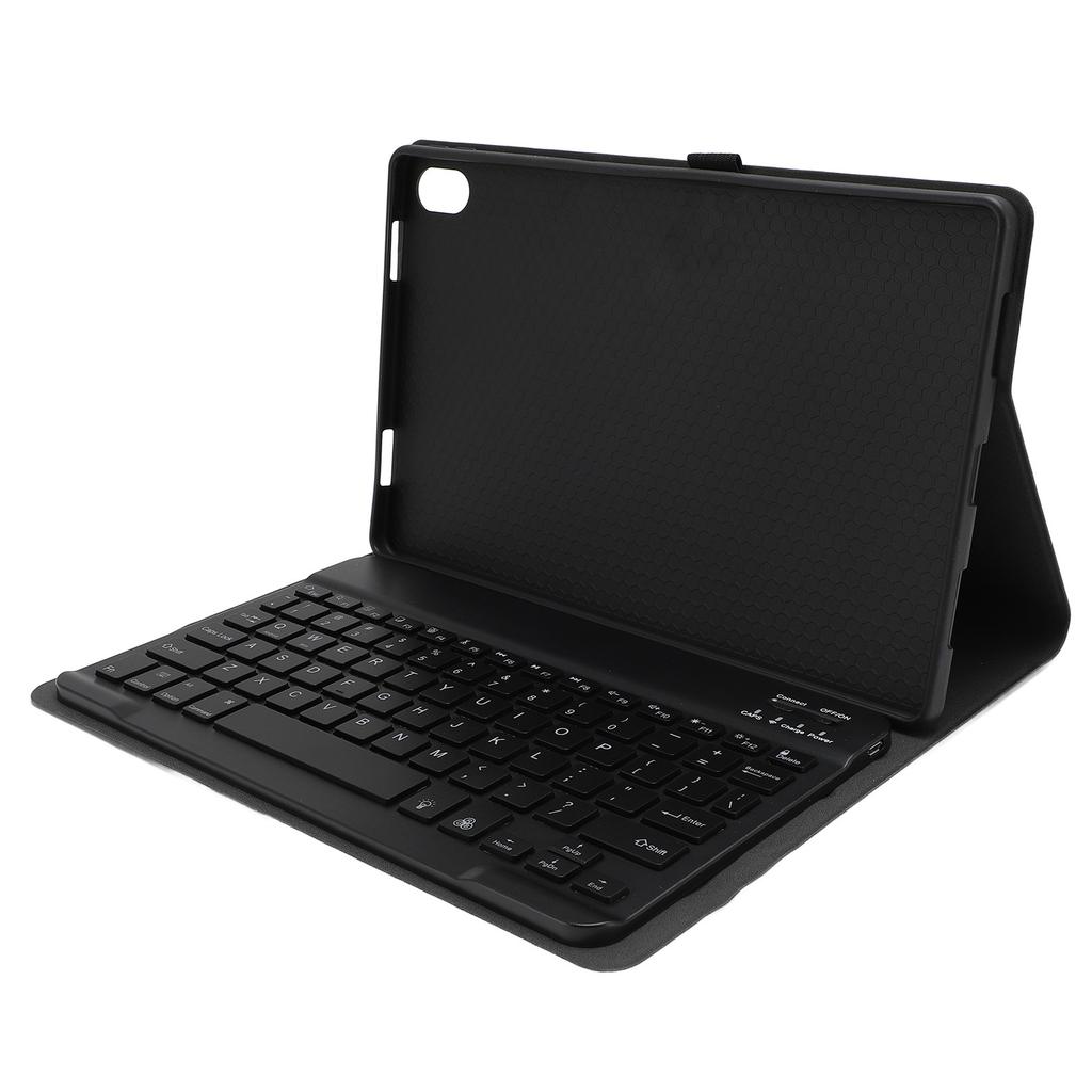 Tablet Case Magnetic Detachable Bluetooth Keyboard PU Leather Tablet Cover for Tab P11 P11Plus 11 Inch Black
