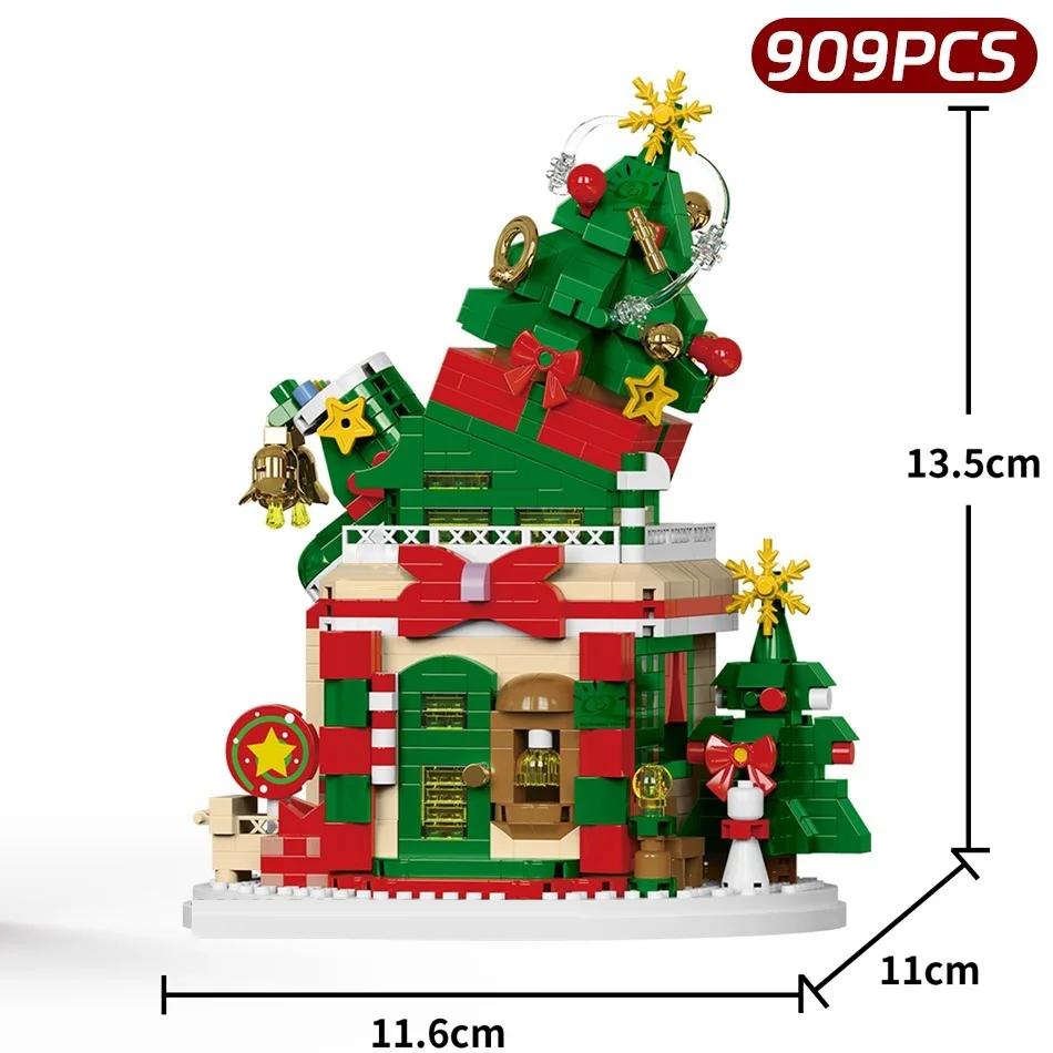 ToylinX Christmas Decoration Series ABS Model Building Blocks: Kids' Toy, Holiday Decor & Perfect Gift