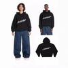 Y2K Star Letter Graphic Hoodie Loose Fit Unisex Streetwear Pullover