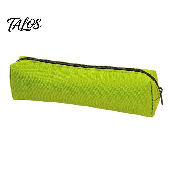 Wide-mouth Zipper Pouch Oxford Pencil Case, Large Capacity Pen for Students, Nylon Fabric Bag Simple Stationery Office School Travel Storage Case