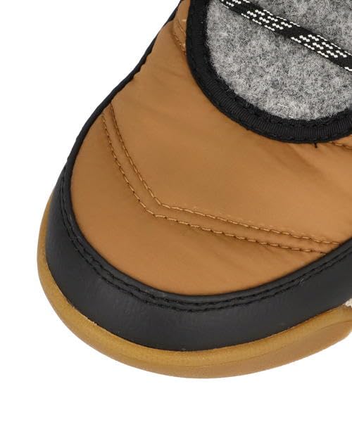Sorel Youth Whitney 2 Plus Lace WP Kids' Snow Boots, NY5173, Elk/Black, Size 21.0cm, Boys' Athletic and School Shoes