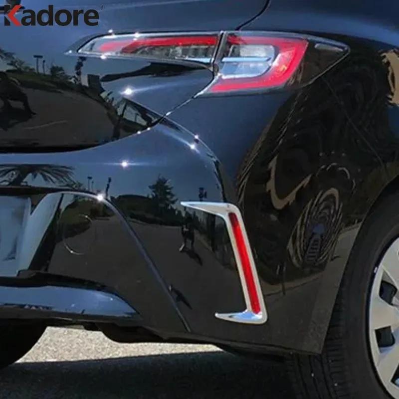 For Toyota Corolla -  Hatchback Chrome Car Front Rear Fog Light Lamp Cover Trim Foglight Bezel Trims Accessories