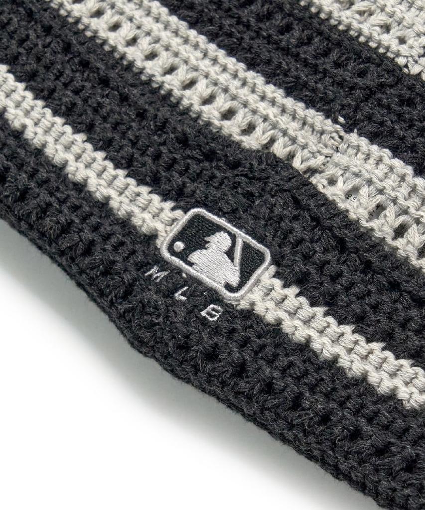 Emelbi Summer Stripe Meow Beanie Ny (Black)