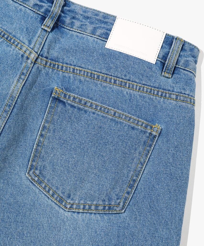 Seleuji Semi-Wide Denim Pants V1_Blue