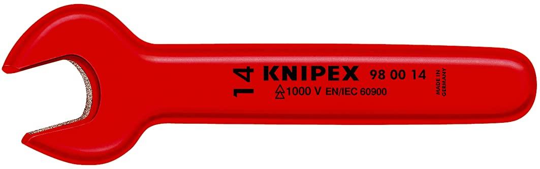 

KNIPEX Insulated Open-End Wrench, 24mm, 980024
