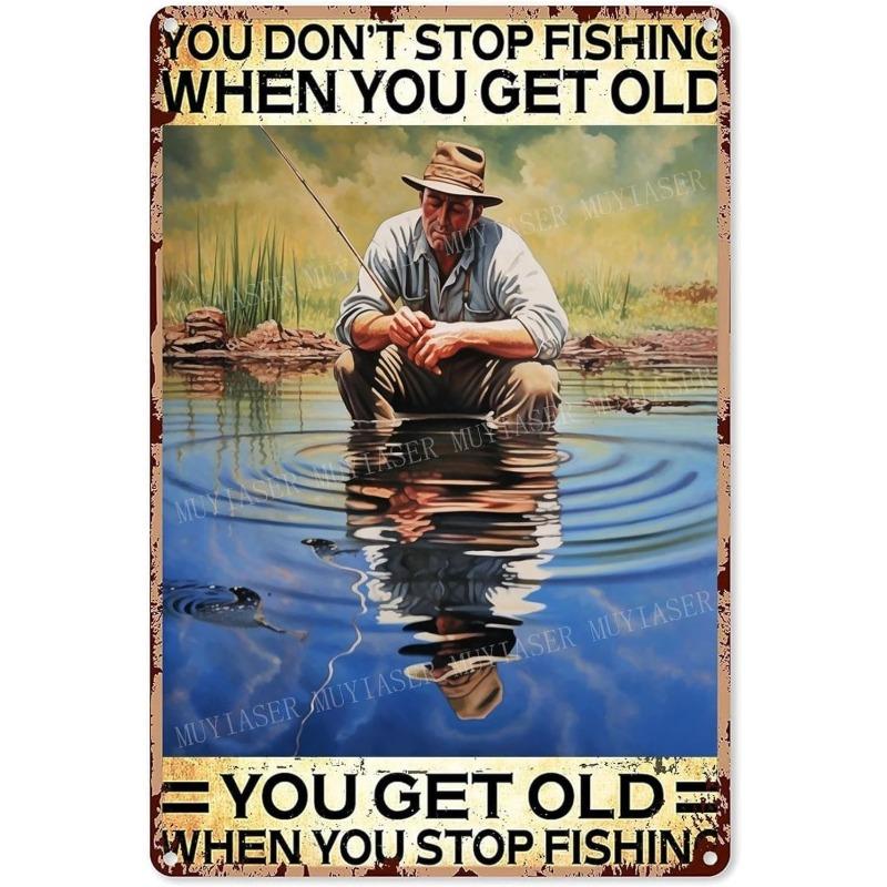 Vintage Cat Metal Plate, Rectangular Iron Wall Art Bar Decor