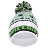 Minecraft Unisex Adult Creeper Pom Pom Skiing Beanie