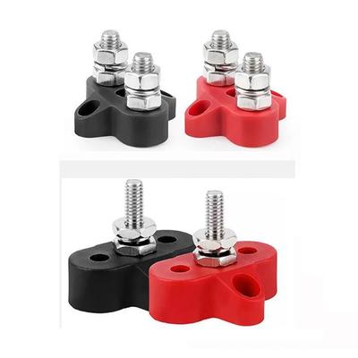 M6 M8 12V/24V Sammelschienenklemmenblock Modifizierter Batterie-Stromanschlussblock Schwere Stromverteilungs-Anschlussklemmen