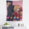 Toradora Colorful Tapestry Wall Hanging Hanging Tarot Hippie Wall Rugs Dorm Wall Art Decor