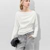 Her Figure Off-Shoulder Knit Sweater