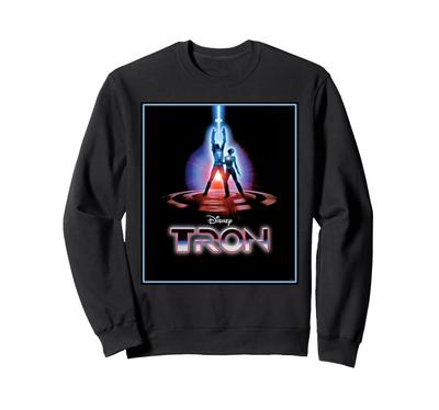 Disney Tron 1982 Official Original Movie Poster Art Logo Sweatshirt