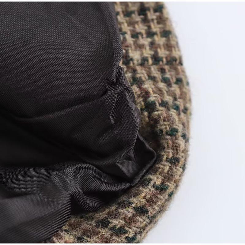 Retro Vlněné Kostkované Sako Kabáty Dámské Klopa Jednořadé Blejzry Podzimní Jednoduché Elegantní Streetové Svrchní Oblečení