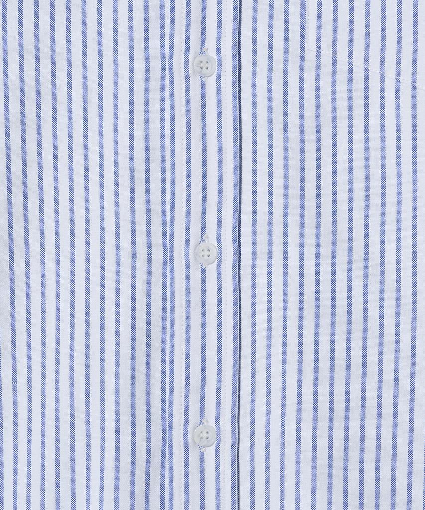 YALE 100% Cotton Oversized Oxford Shirt_Stripe