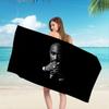 2PAC hip -hop singer Microfiber Beach Towel Absorbent Quick dry Soft Yoga Swimming Resort Mountain Climbing Towel