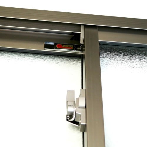 Itoseisakusho Sash Shimari (Small), 2-Pack, Silver