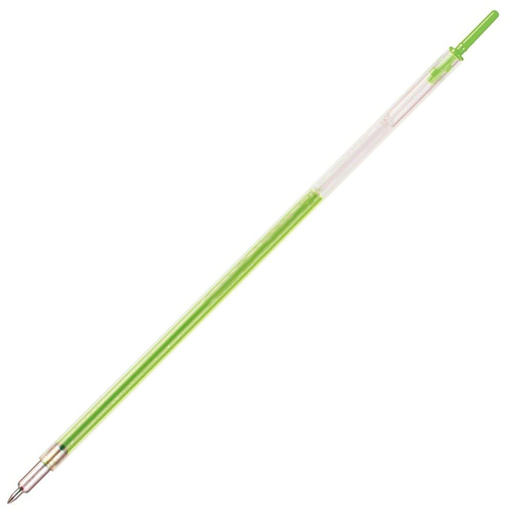 Pentel Ballpoint Pen Lime Green Refills, Slice-Eye XBGRN3K, 10-Pack,