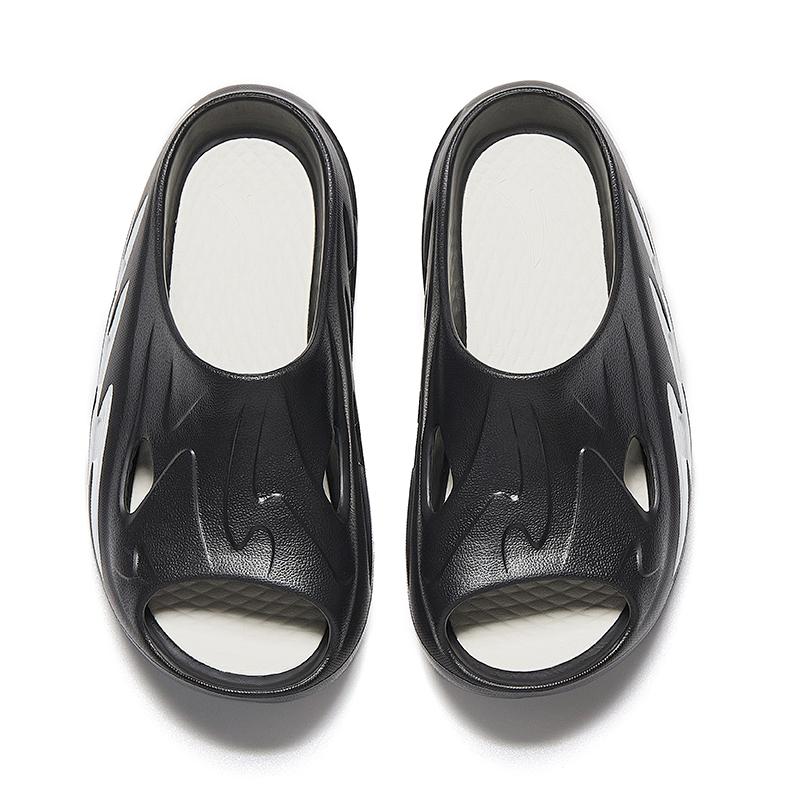 Anta Lifestyle Series 2026 Summer Beach Slippers Women Footwear Black 922628507-4