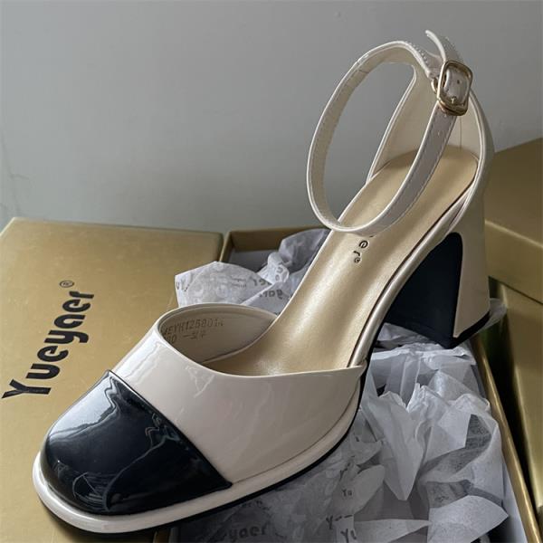 

Модные туфли женские с ремешком на пряжке, с круглым носком, на блочном каблуке, на платформе, для офиса, женские сандалии, массивные, для девочек, женские сандалии, блочные 35