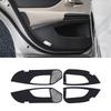 Car Inner Door Protective Film Sticker Carbon Fiber Anti-kick Pad Decoration Auto Interior Accessories For Lexus ES200 260 300h