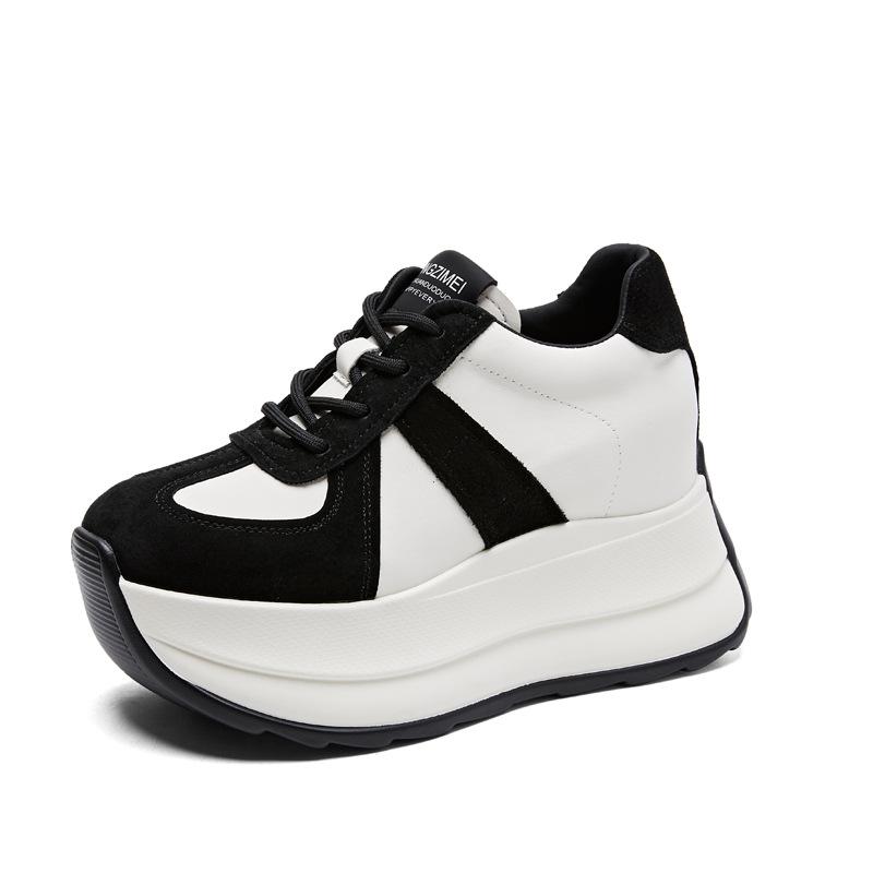 Small waist Forrest Gump shoes women's spring 2025 new breathable waffle dad shoes ins trendy versatile sports women's shoes